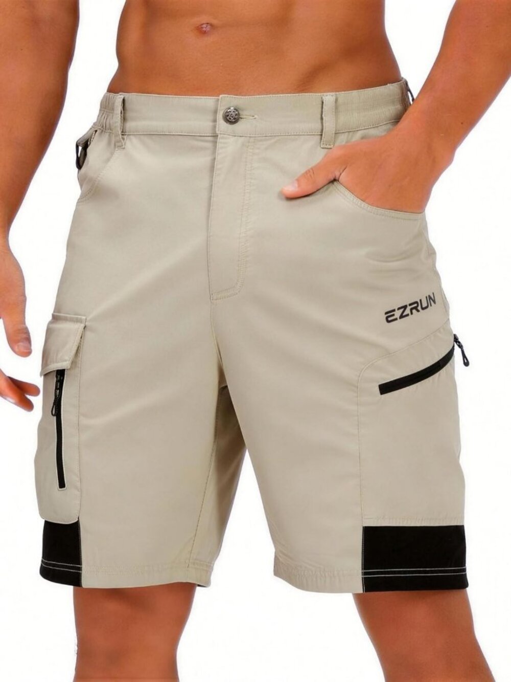 Quick Dry Hiking Cargo Shorts for Men, UPF 50+ Sun Protection, Outdoor Gear